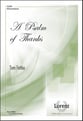 A Psalm of Thanks SATB choral sheet music cover